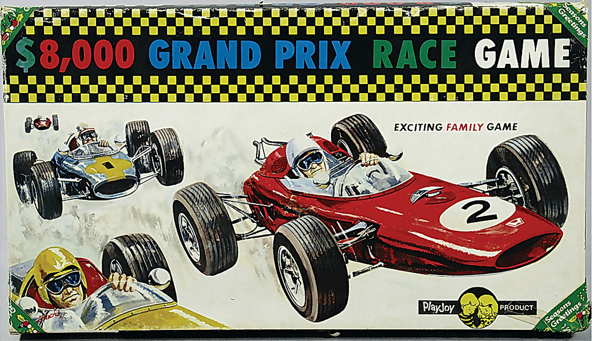 $8,000 Grand Prix Race Game doboz