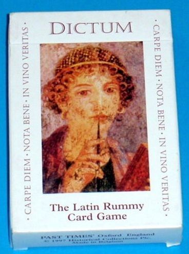 Dictum: The Latin Rummy Card Game box art