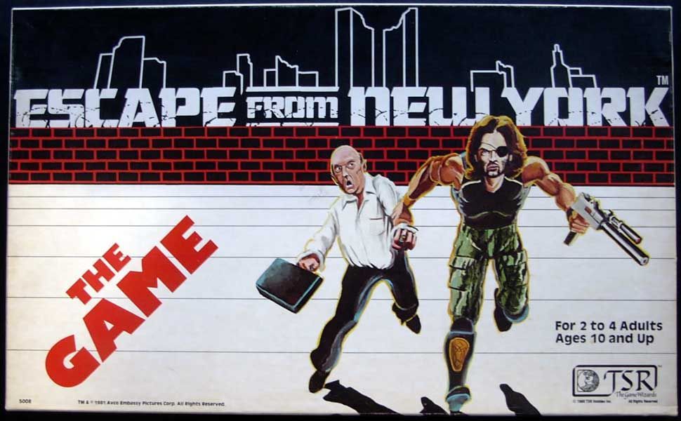Escape from New York doboz