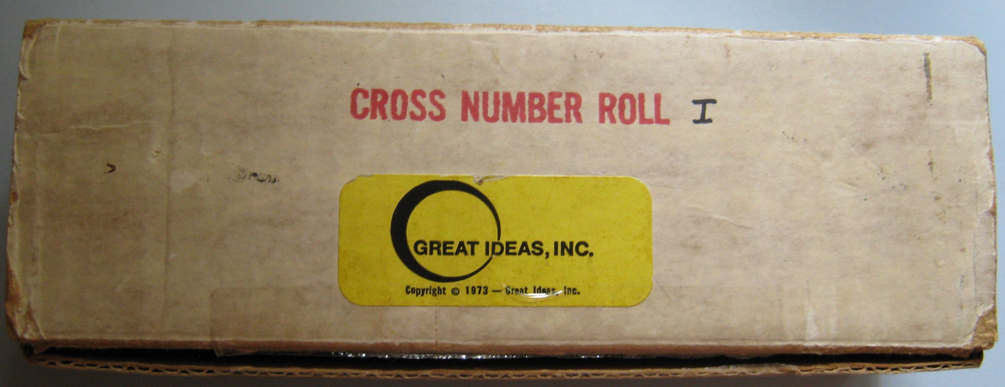 Cross Number Roll box art