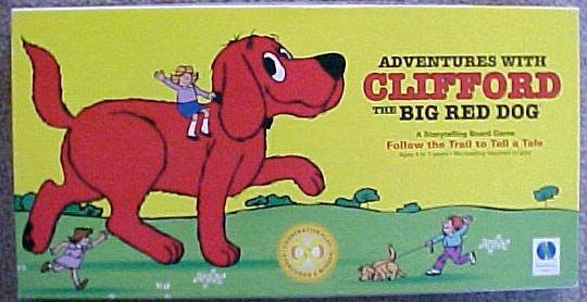 Adventures with Clifford, the Big Red Dog doboz