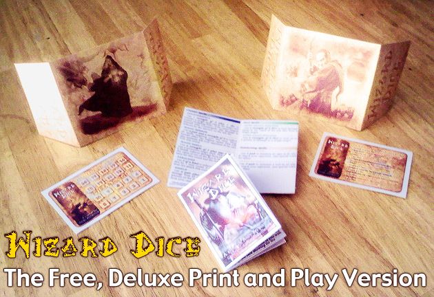 Wizard Dice box art