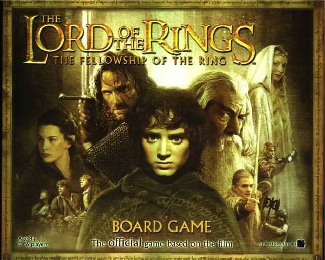 Coperta The Lord of the Rings: The Fellowship of the Ring Board Game