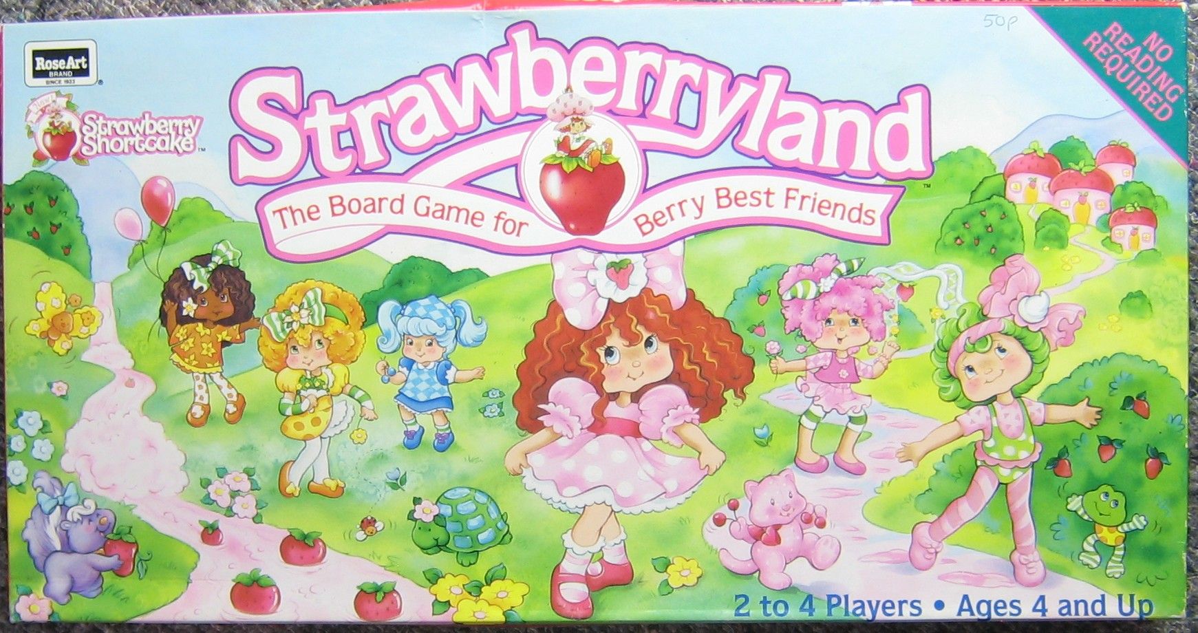 Strawberry Shortcake Strawberryland: The Board Game for Berry Best Friends box art