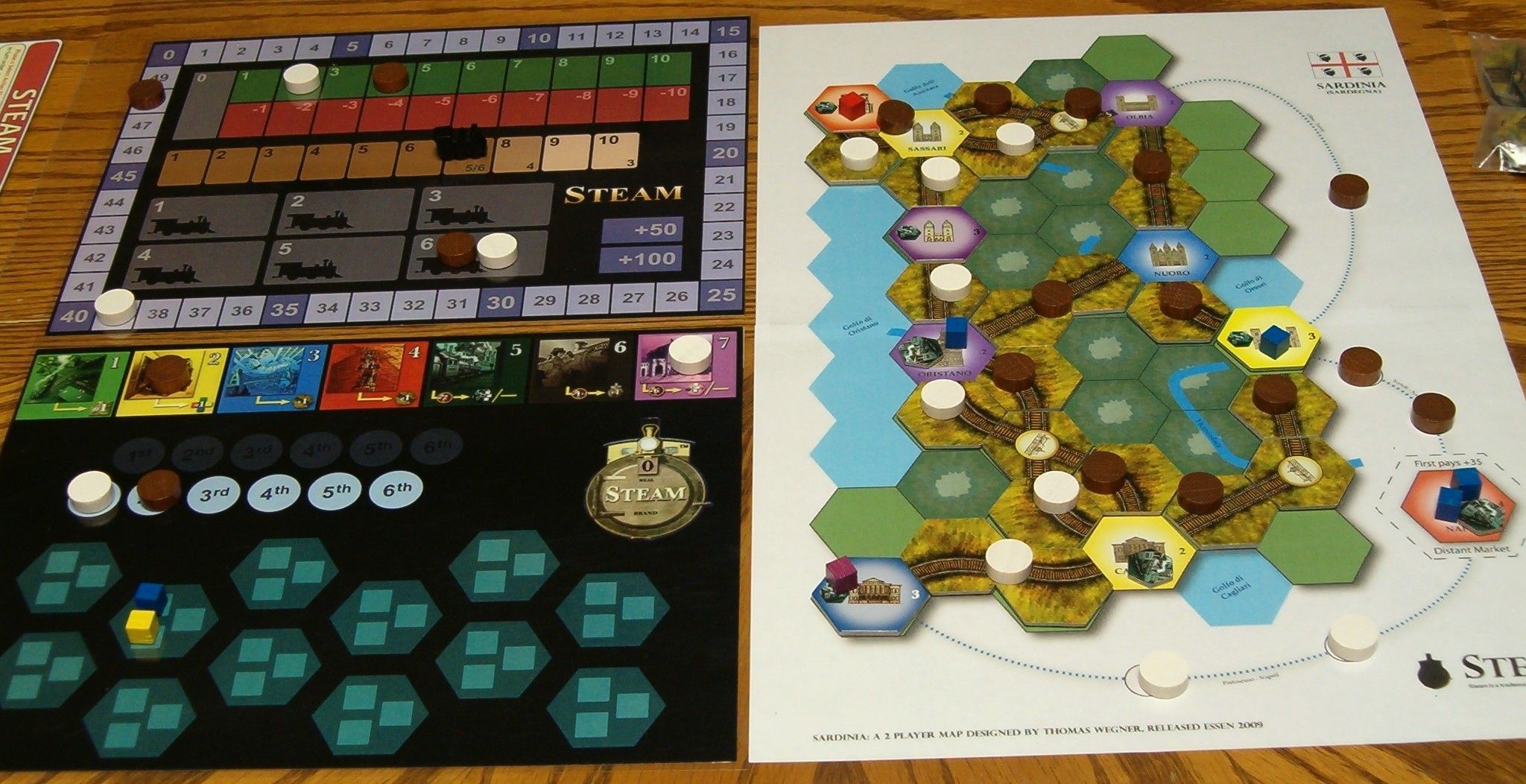 Steam Expansion: Sardinia doboz