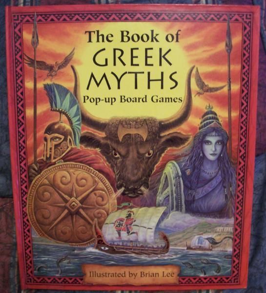 Coperta The Book of Greek Myths Pop-up Board Games