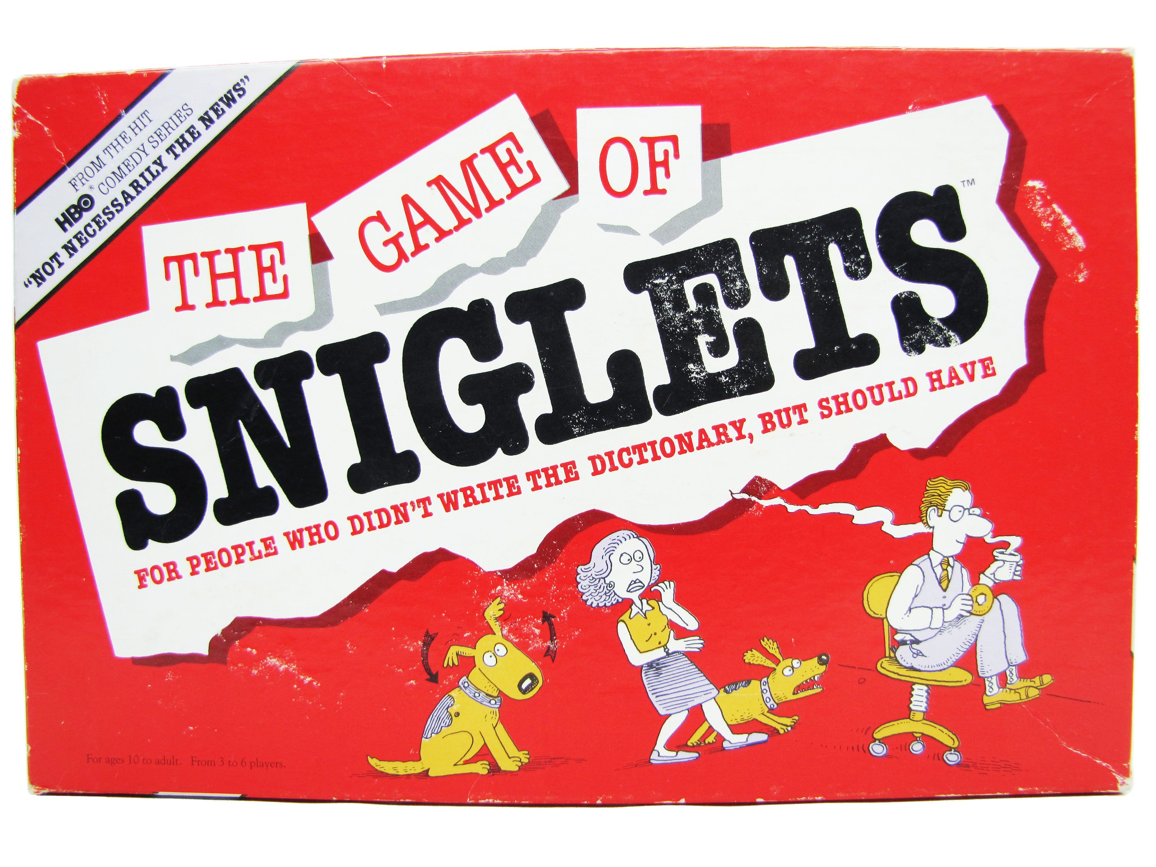 The Game of Sniglets box art