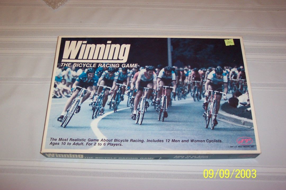 Winning: The Bicycle Race Game box art