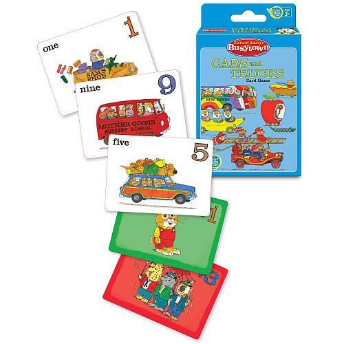 Richard Scarry's Busytown Cars and Trucks Card Game doboz