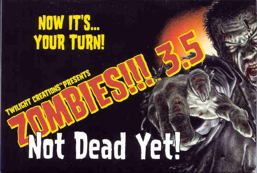 Zombies!!! 3.5: Not Dead Yet doboz