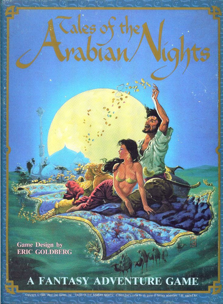 Tales of the Arabian Nights box art