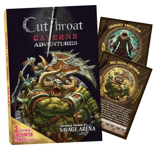 Cutthroat Caverns Adventures: B1 – Savage Arena / B2 – Errand of Evil box art