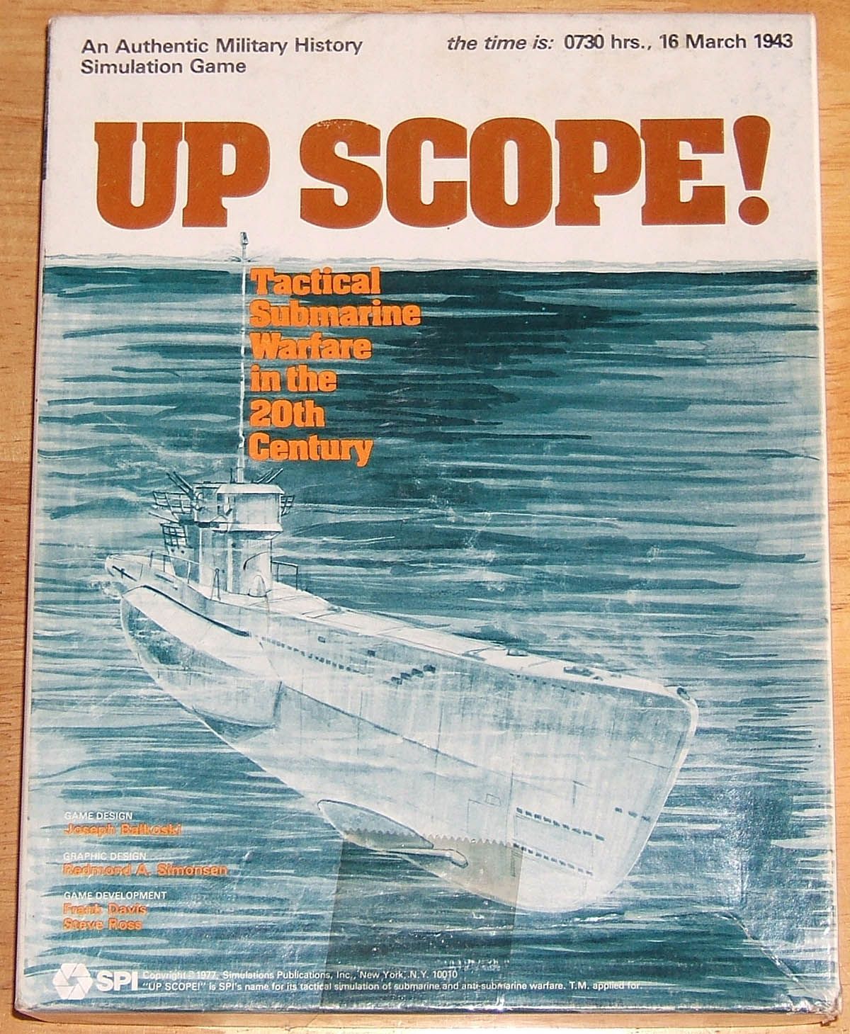 Up Scope! Tactical Submarine Warfare in the 20th Century box art
