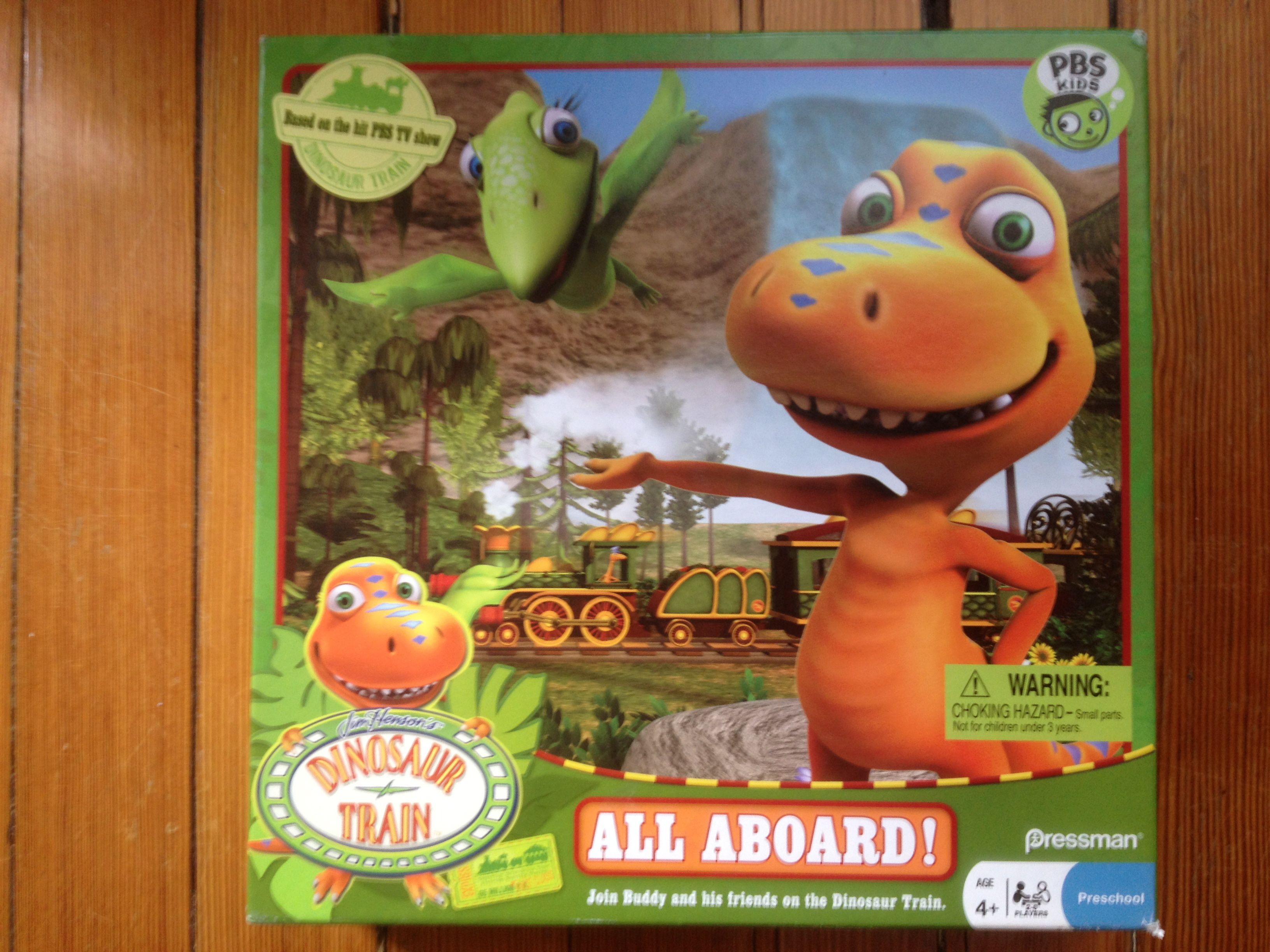Dinosaur Train All Aboard Game doboz
