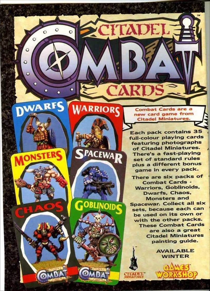 Citadel Combat Cards doboz