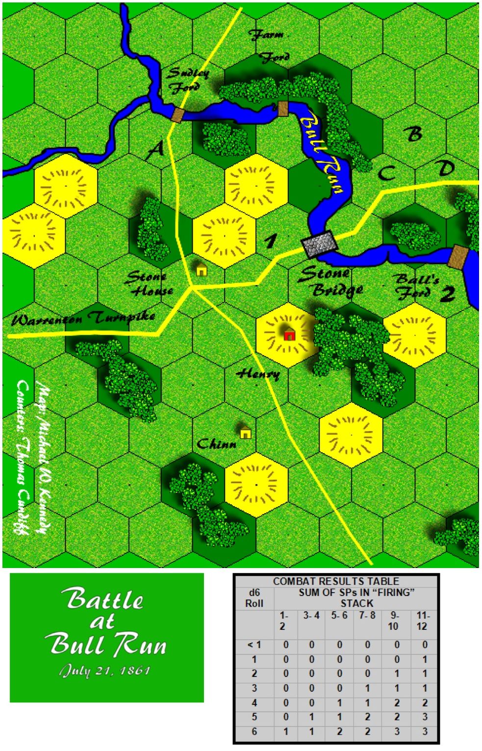 Coperta Battle at Bull Run