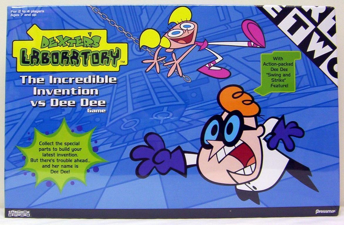 Dexter's Laboratory: The Incredible Invention Vs Dee Dee box art