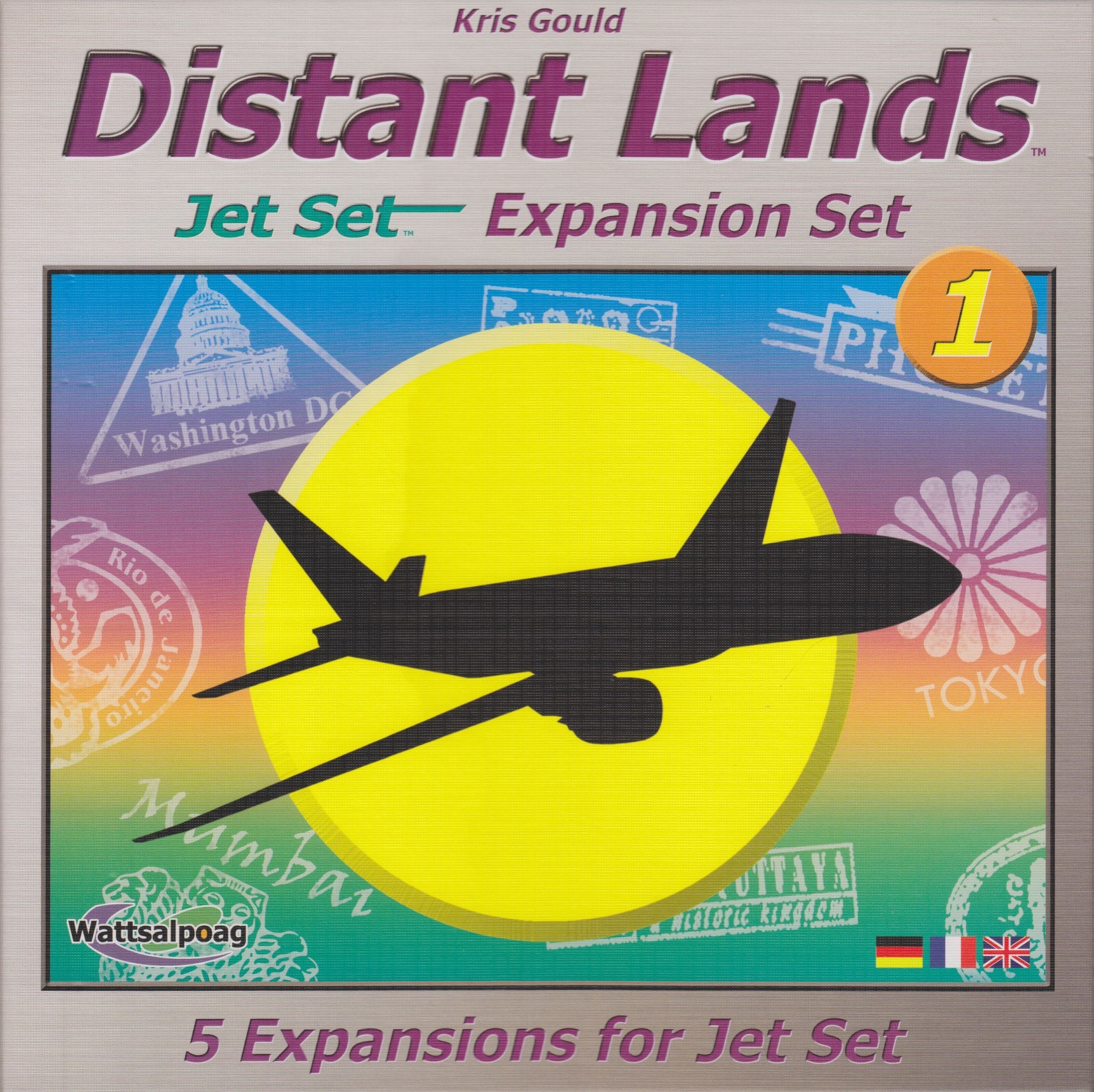 Jet Set: Distant Lands – Expansion Set 1 box art
