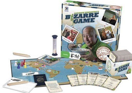 Andrew Zimmern's Bizarre Game doboz