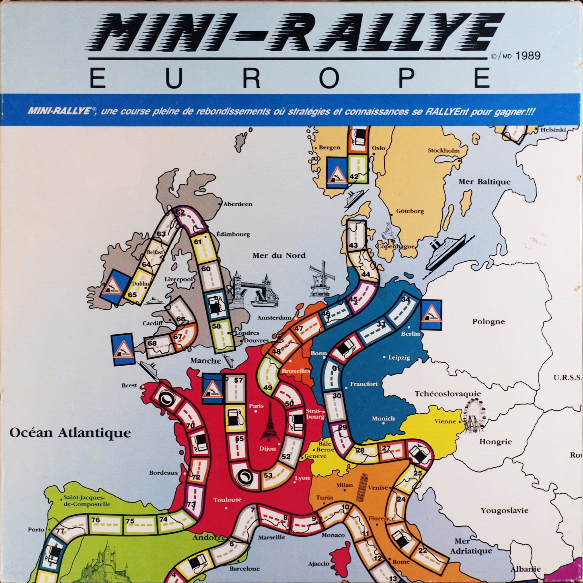 Mini-Rallye Europe doboz