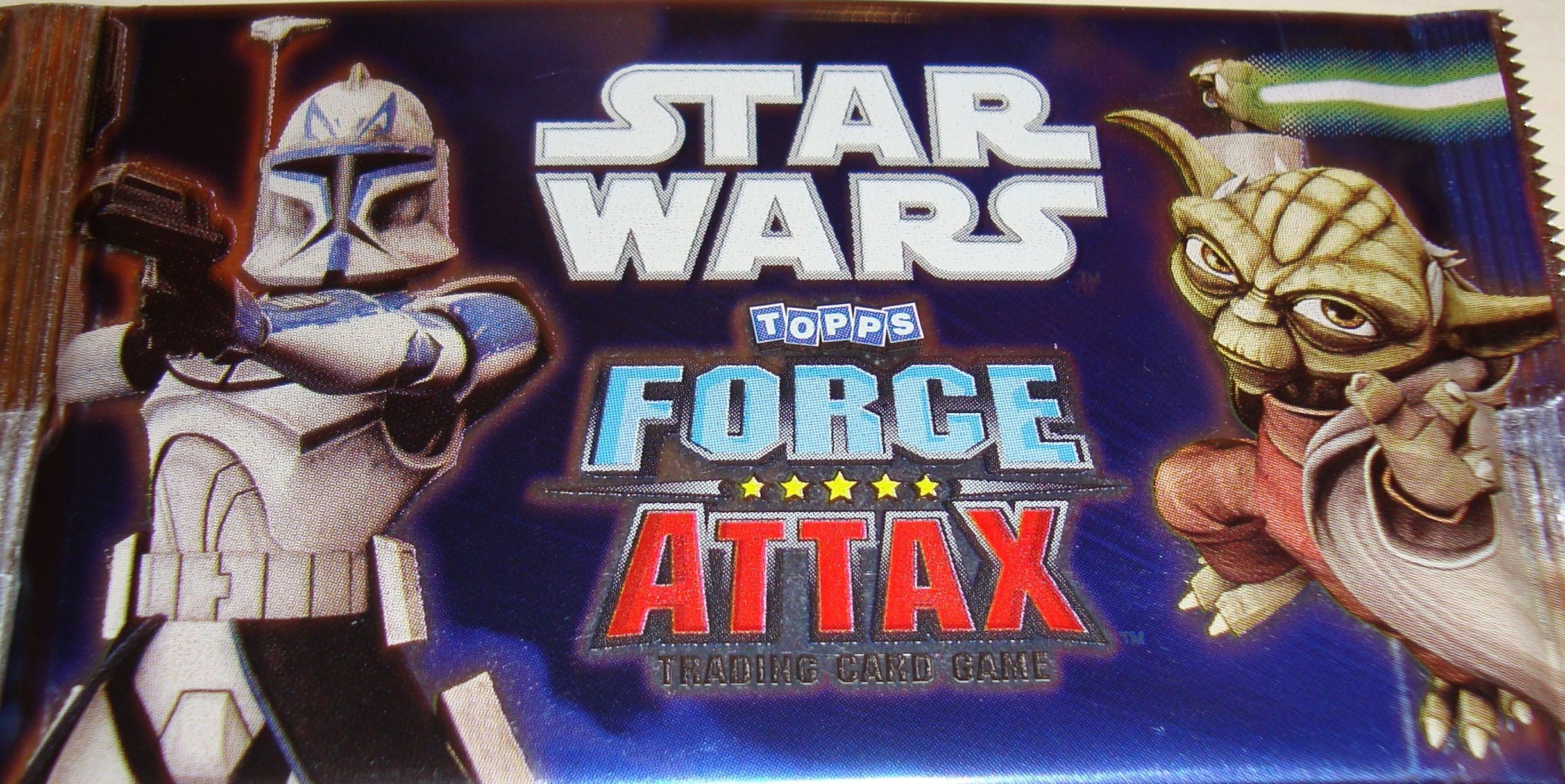 Star Wars Force Attax box art