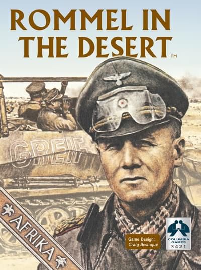 Rommel in the Desert box art