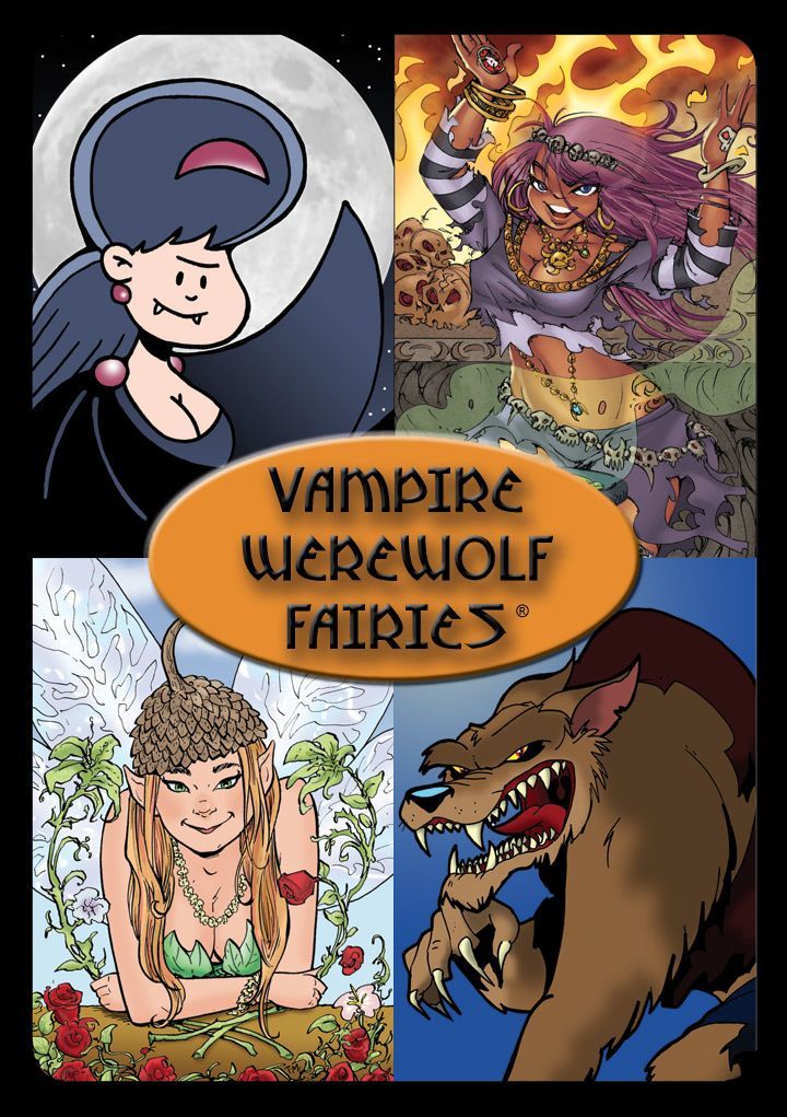 Vampire Werewolf Fairies doboz