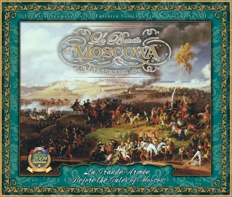 La Bataille de la Moscowa (Third Edition) box art