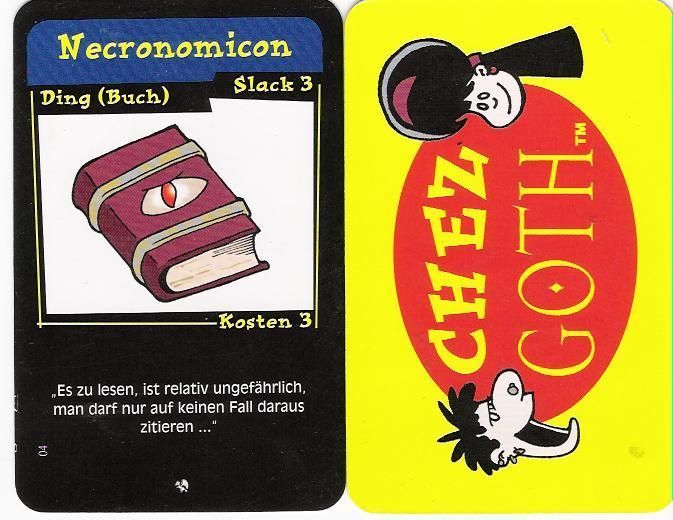 Coperta Chez Goth: Promokarte Necronomicon