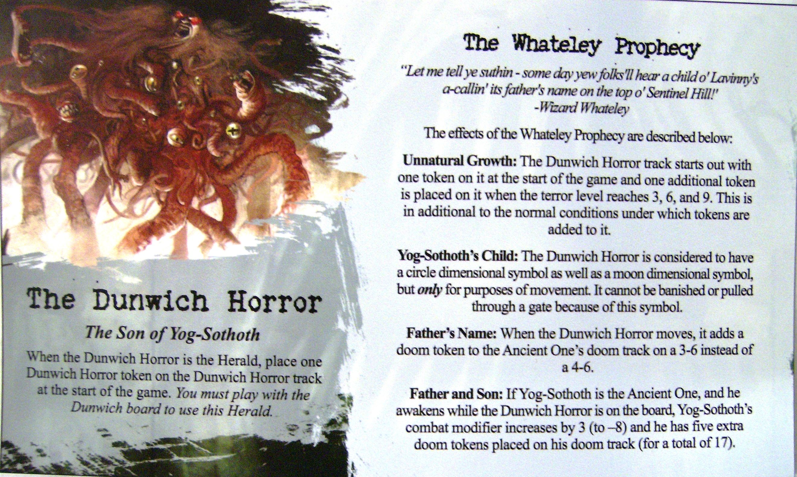 Arkham Horror: The Dunwich Horror (Herald) box art