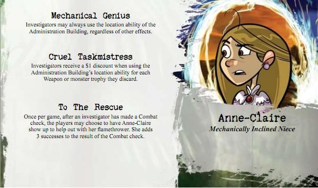 Arkham Horror: Penny Arcade Characters box art
