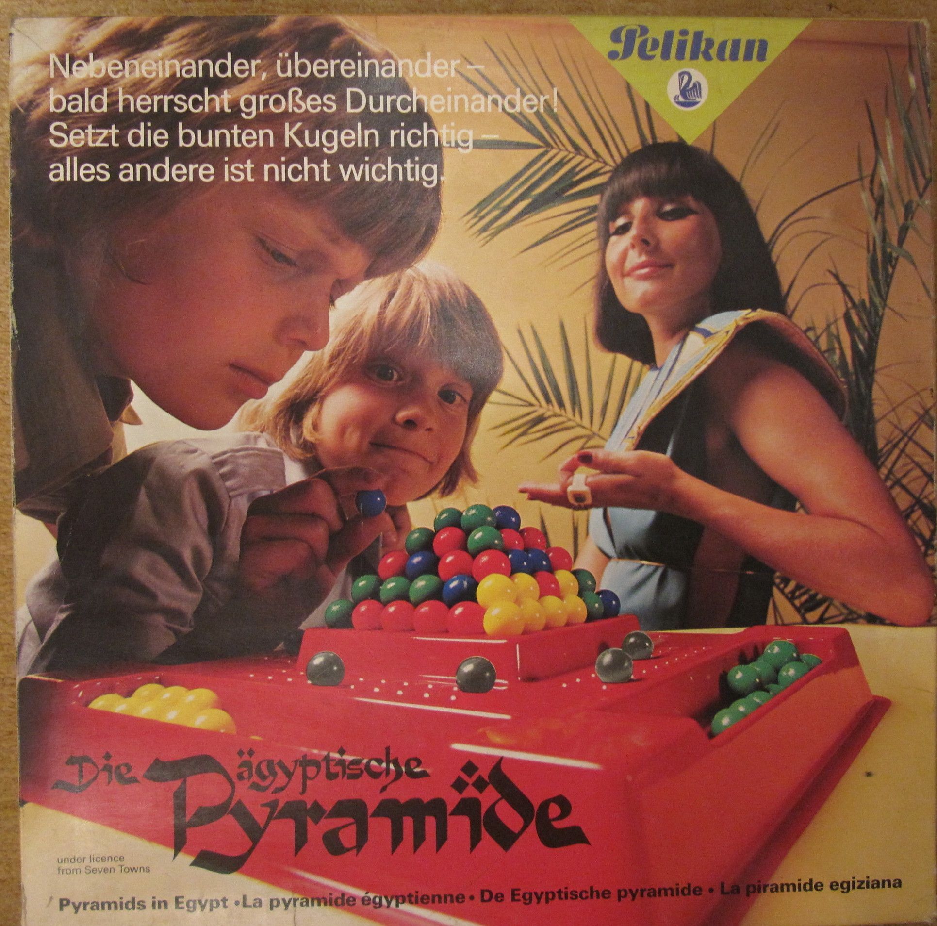 Die ägyptische Pyramide doboz