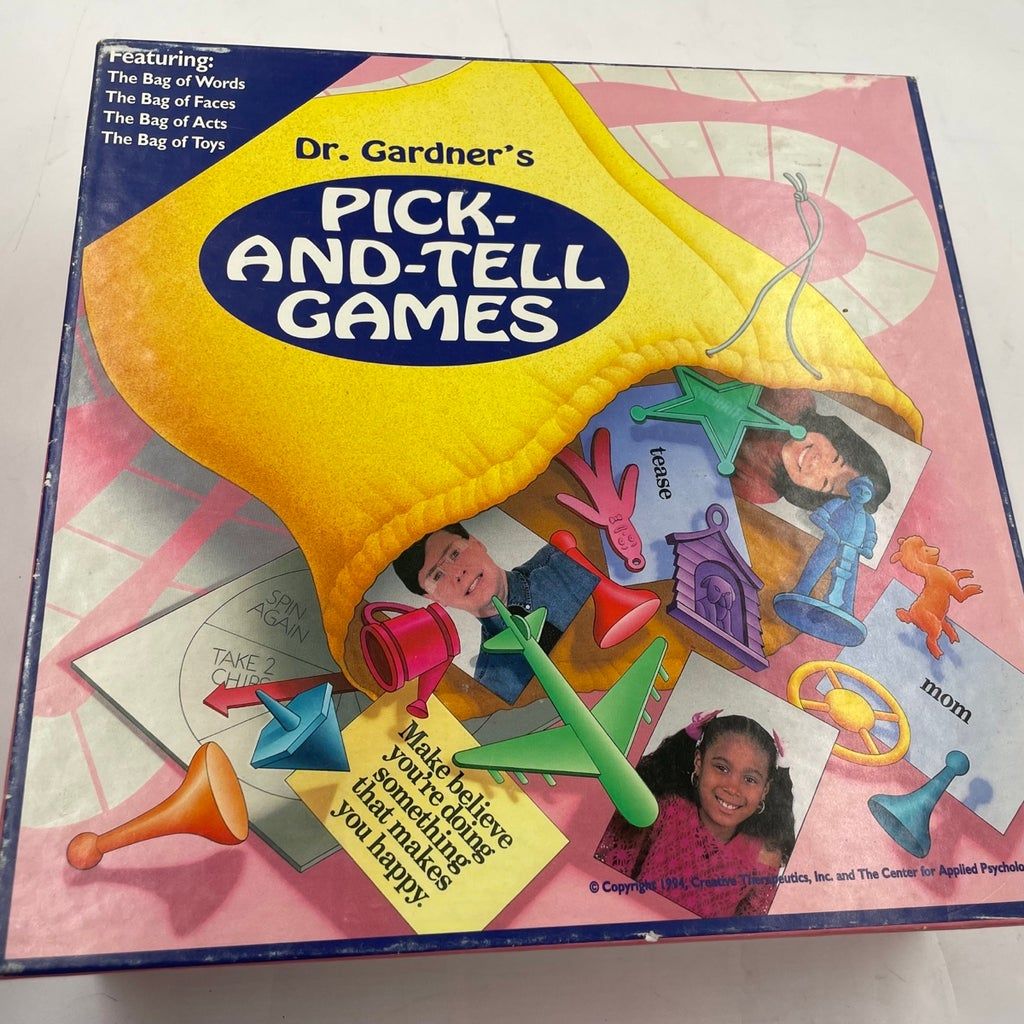 Dr. Gardner's PICK-AND-TELL GAMES doboz