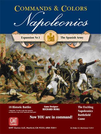 Commands & Colors: Napoleonics Expansion #1 – The Spanish Army doboz