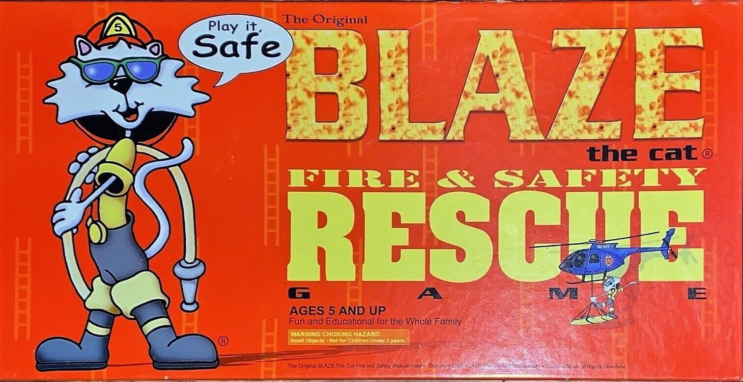 Coperta Blaze The Cat: Fire & Safety Rescue Game