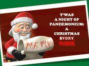 T'was A Night of Pandemonium: A Christmas Murder box art