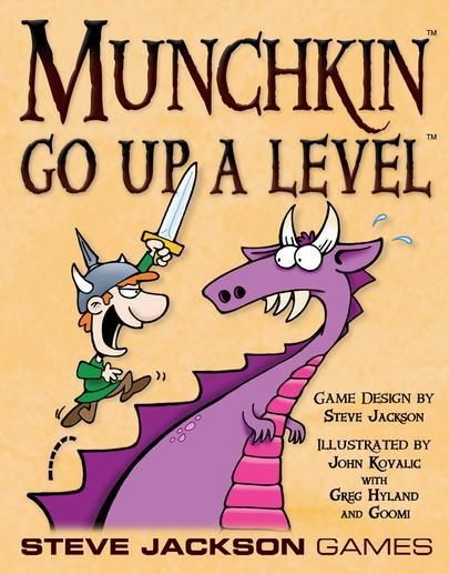 Munchkin: Go Up a Level box art