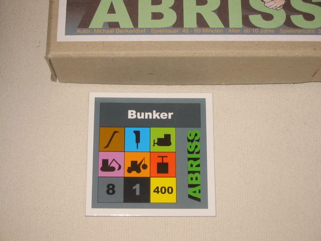 Abriss: Bunker tile doboz
