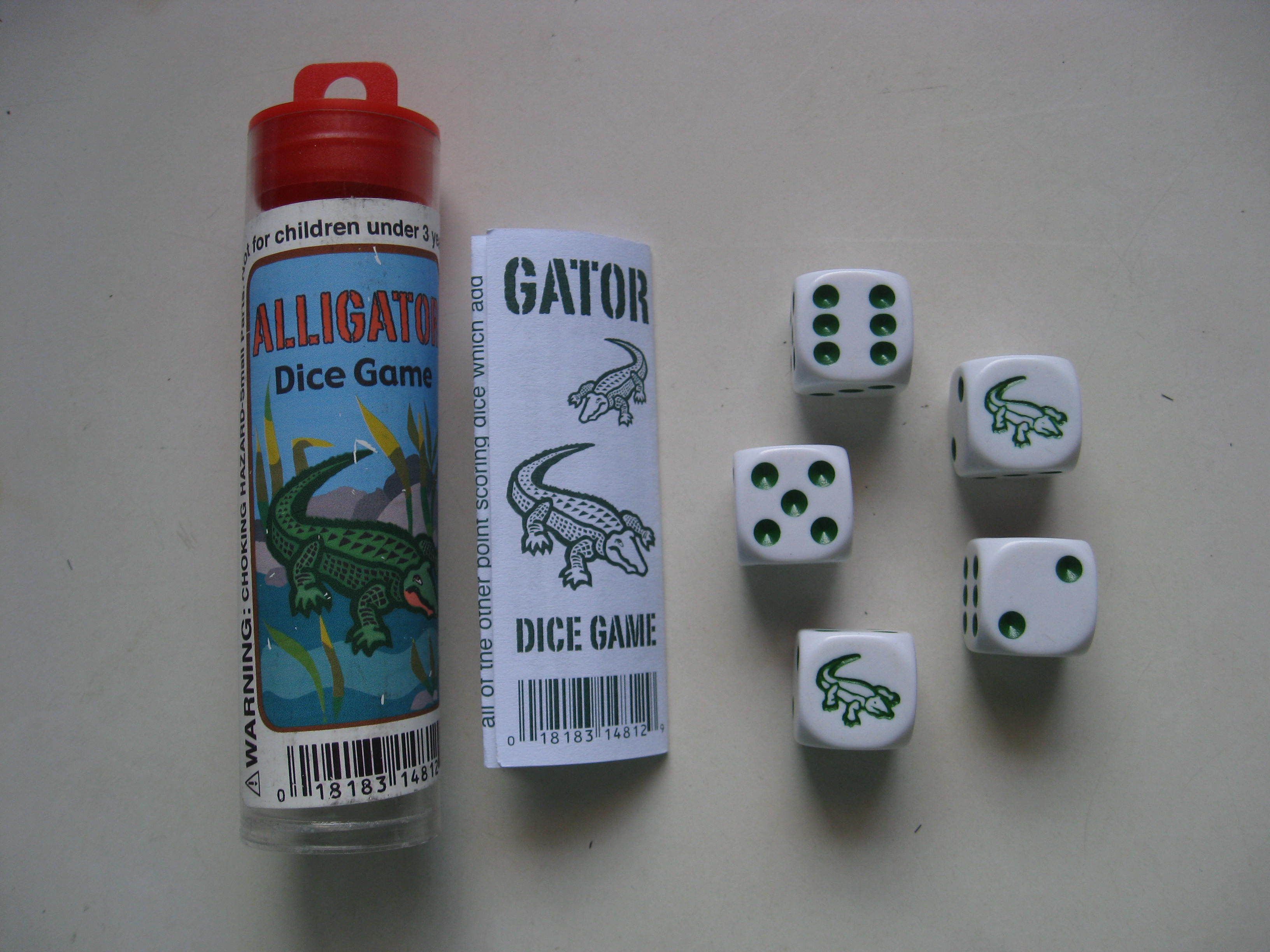 Alligator Dice Game box art