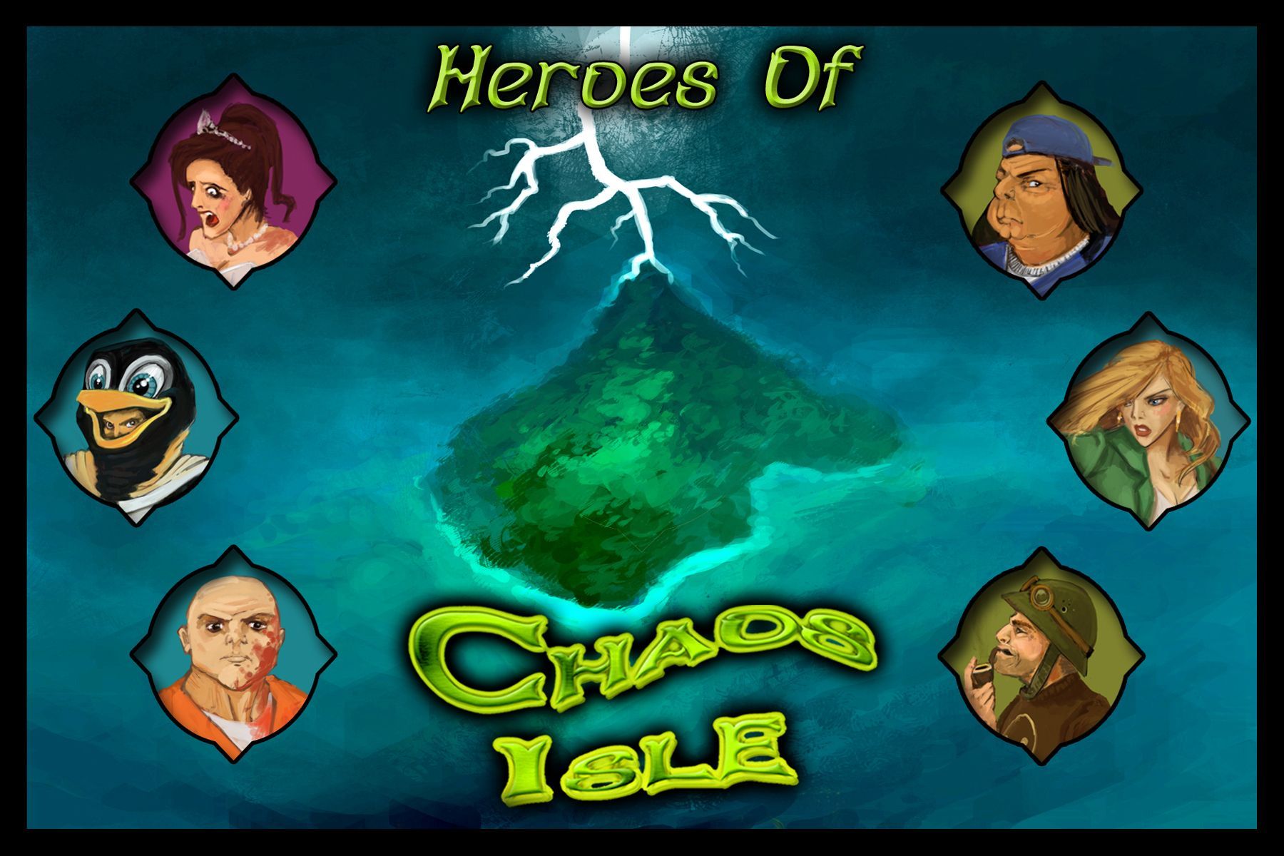 Chaos Isle: Heroes of Chaos Isle doboz