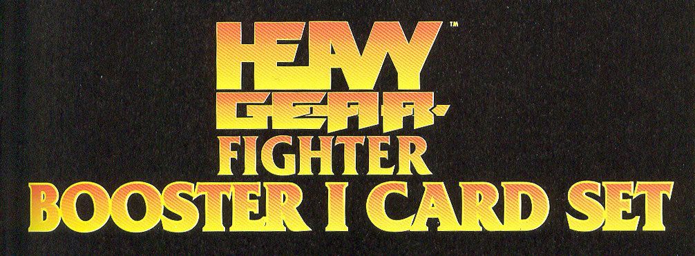 Heavy Gear Fighter, Booster I Card Set box art