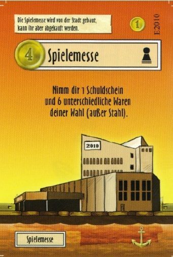 Le Havre: Spielemesse Sonderkarte box art