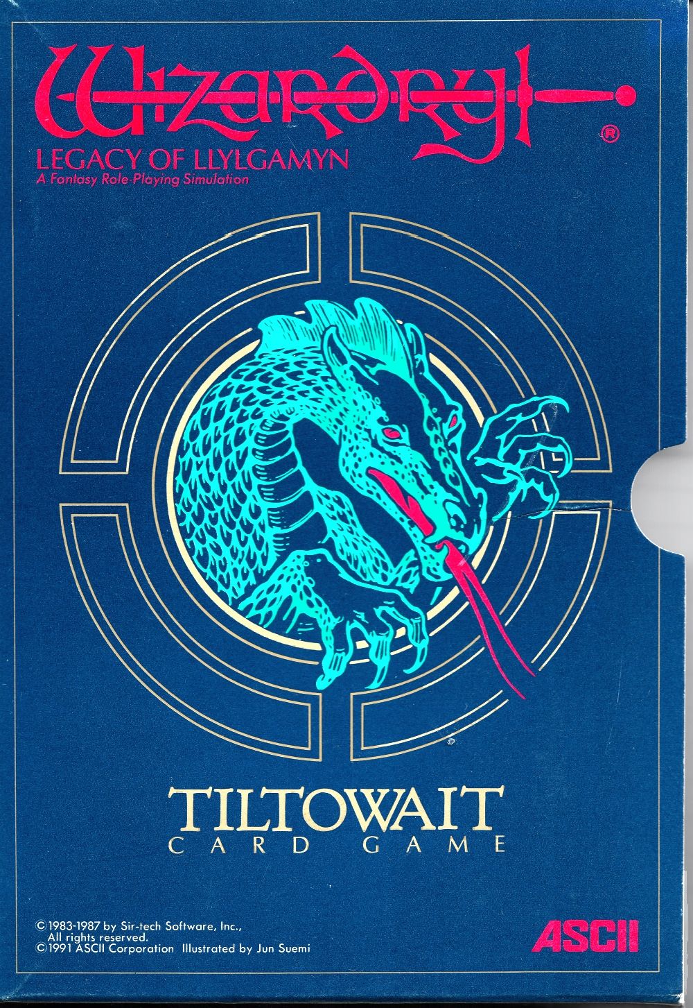 Wizardry: Tiltowait Card Game box art