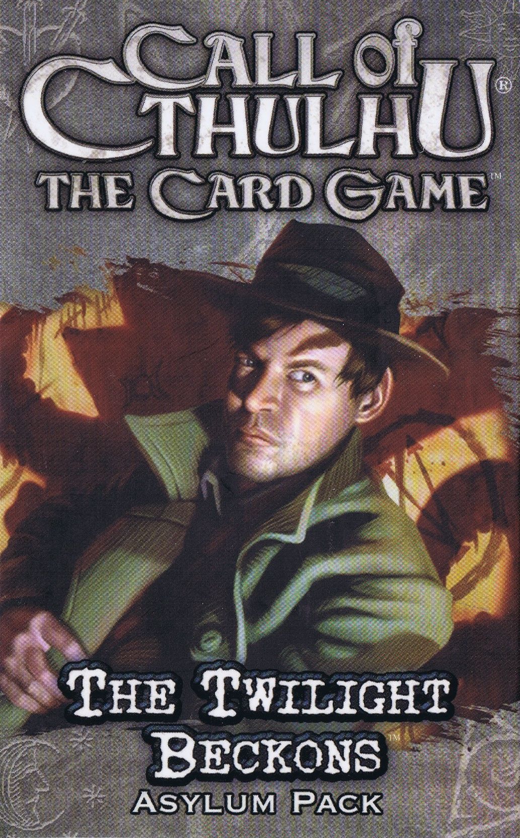 Coperta Call of Cthulhu: The Card Game – The Twilight Beckons Asylum Pack