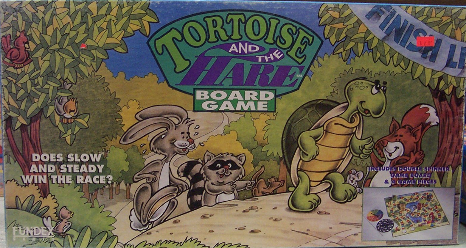 Tortoise and the Hare Board Game doboz