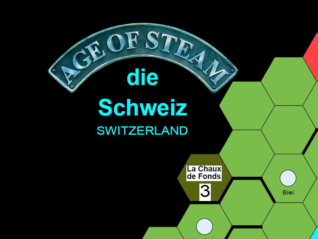 Age of Steam Expansion: Switzerland box art
