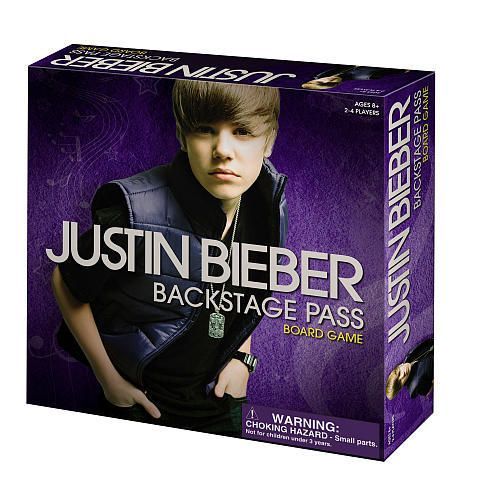 Justin Bieber Backstage Pass Game doboz
