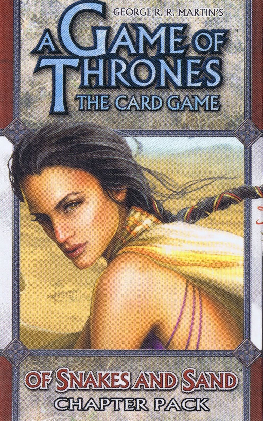 A Game of Thrones: The Card Game – Of Snakes and Sand box art