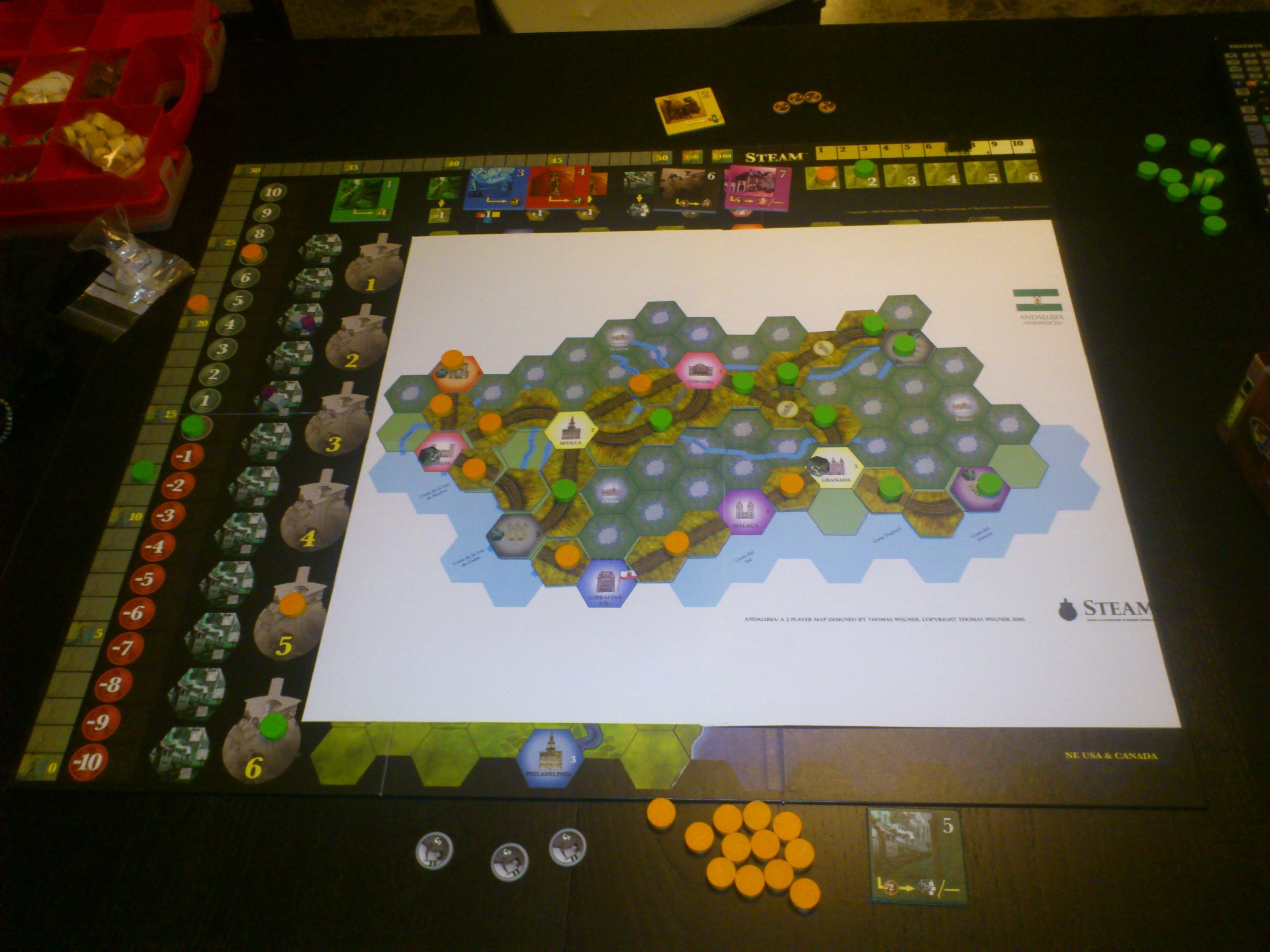 Steam Expansion: Andalusia doboz