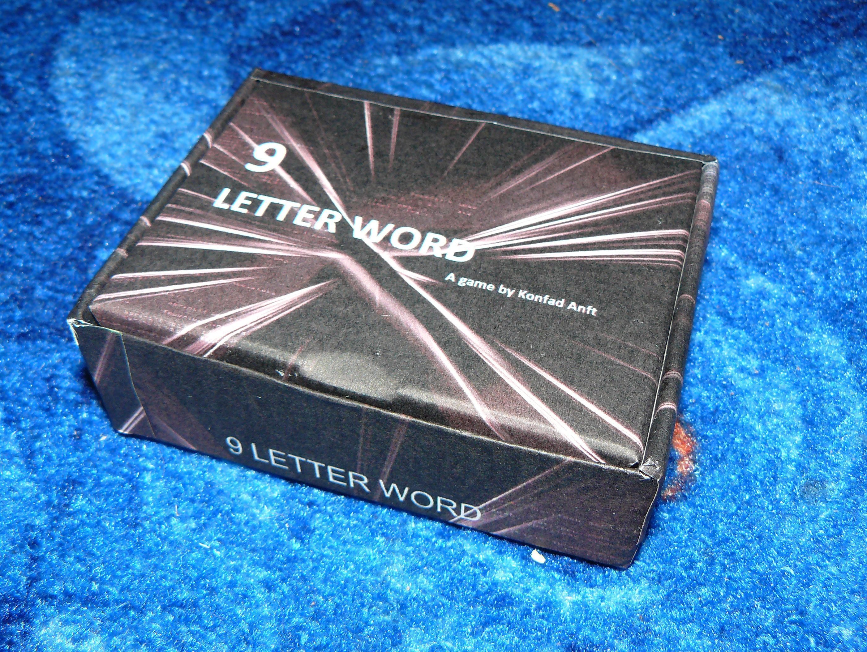 9 Letter Word box art